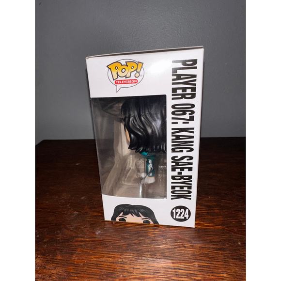 NIB Squid Game Player 067: Kang, Sae-Byeok Funko Pop 1224 - Picture 3 of 7